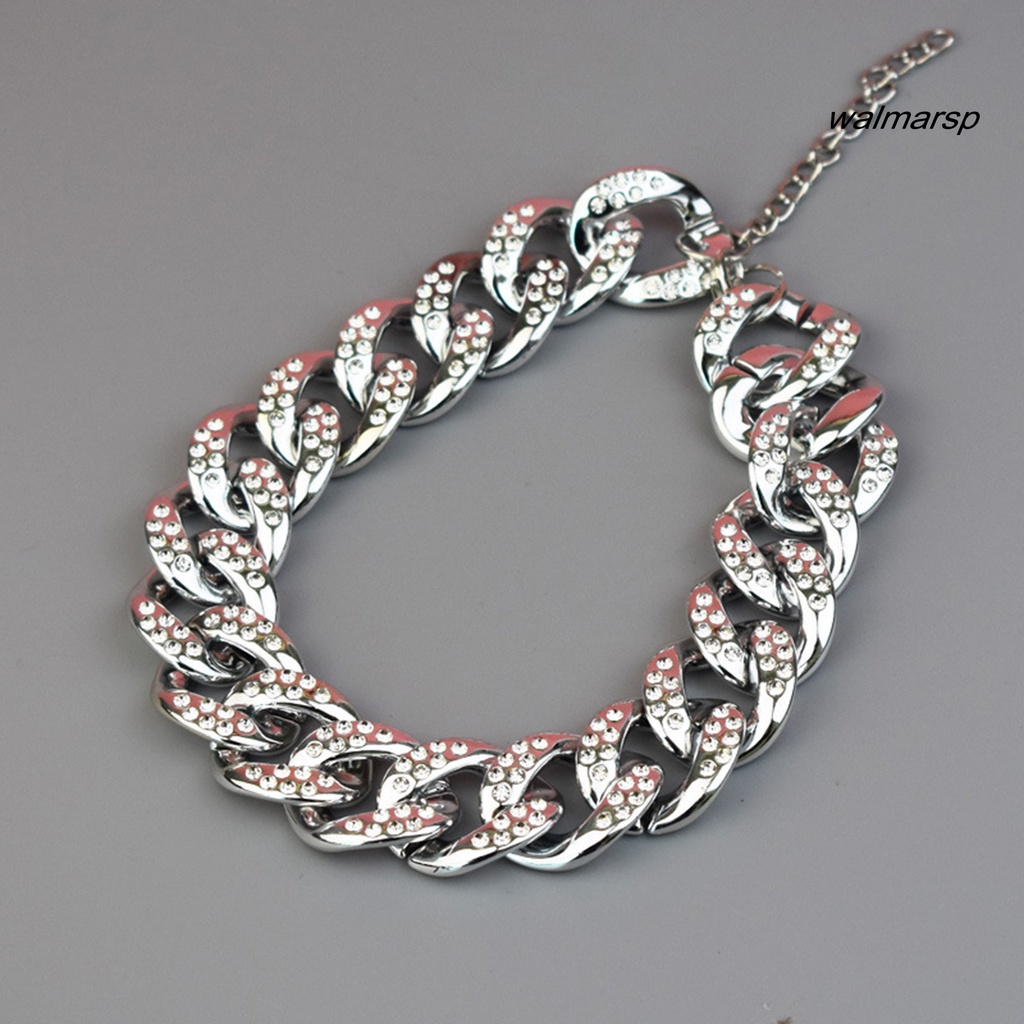 Vòng cổ Nhựa Mạ Điện Đính Đá Có Thể Điều Chỉnh Cho Thú Cưng