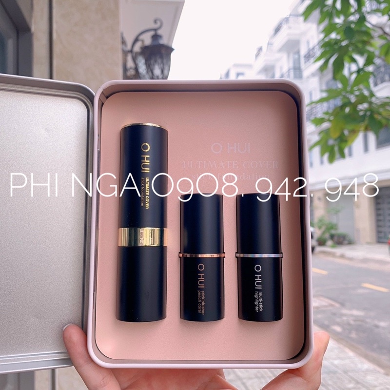 - Kem trang điểm/ má hồng/ phấn tạo khối dạng thỏi Ohui cao cấp