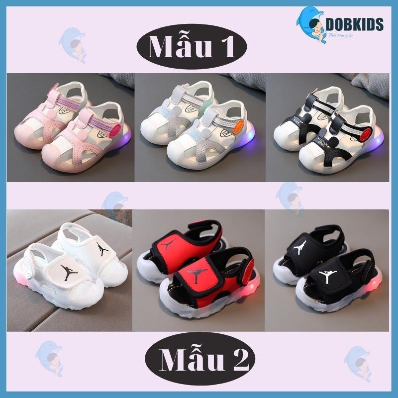 Giày sandal tập đi DOBKIDS chống trượt, chống vấp, dễ thương, đế mềm, siêu nhẹ  cho bé trai bé từ 0,1,2,3,4 tuổi