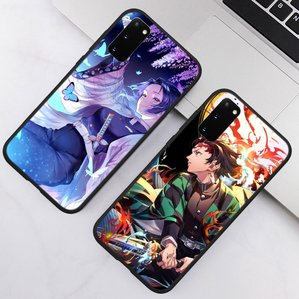 Ốp điện thoại họa tiết Kimetsu no Yaiba Demon Slayer 62SA cho Samsung Galaxy J4 J5 J6 J7 Duo Plus Prime Core Pro J8