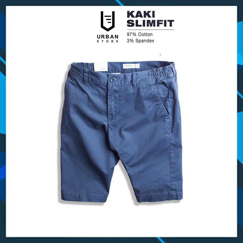 [Hàng Xịn] - Quần short kaki nam vải kaki extra 3% spandex Slimfit cooPure NO.3307