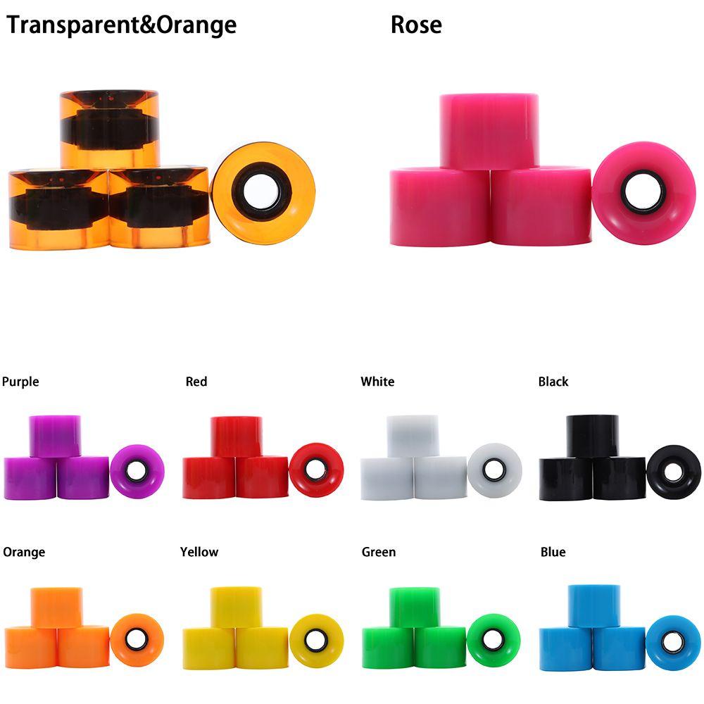 Set 4 Bánh Xe Ván Trượt 60X45 mm Chất Lượng Cao