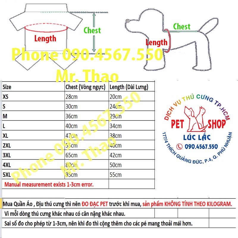 [Có Size 5XL] Áo quần con Lân cho Chó Mèo , Quần Áo Chó Mèo cho Pet Khổng Lồ , Áo Lân cho Thú Cưng