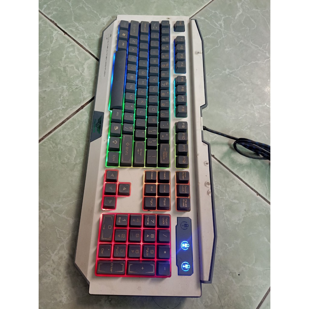 Bàn phím giả cơ newmen GM100S, GM100 có led hàng chính hãng thanh lý nét còn sử dụng tốt giá rẻ