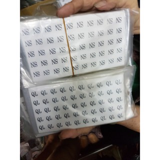 Combo 10 xấp tem dán size :100 tờ : 5000c : 500k