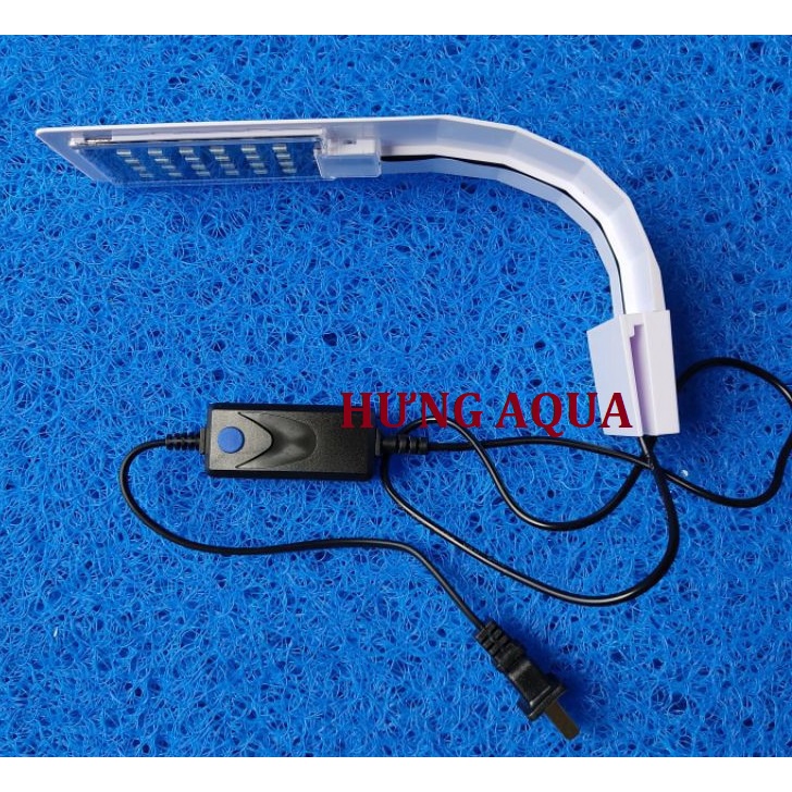 Đèn led bể cá, đèn led kẹp thành bể cá Jeneca X5 siêu sáng, thiết kế đẹp cho bể dưới 50cm