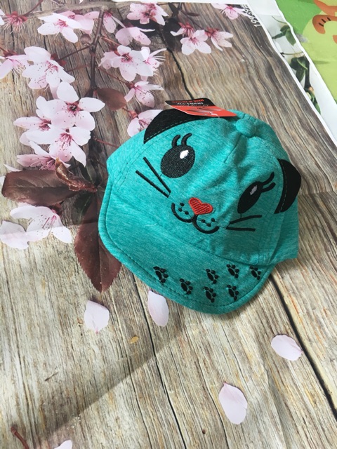 Mũ lưỡi mèo cho bé