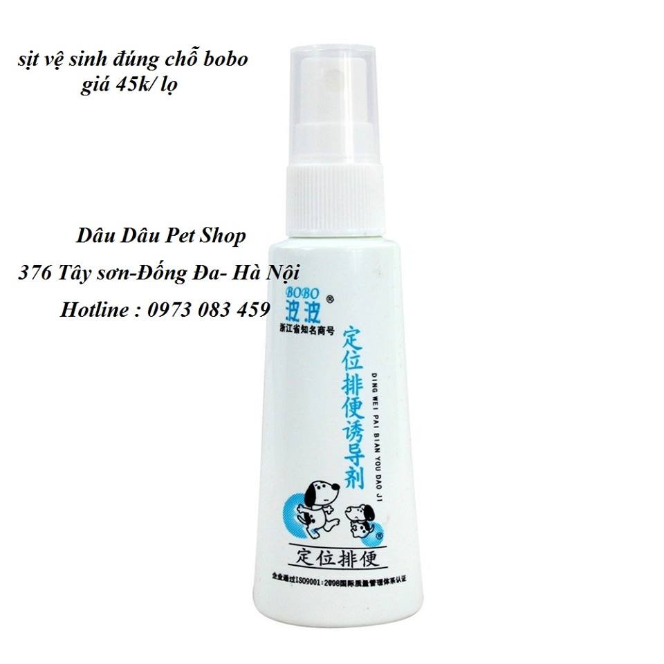 [FreeShip] XỊT VỆ SINH ĐÚNG CHỖ BOBO