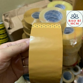 Băng keo đục dán thùng dán hộp 200YARD - Dán siêu dính