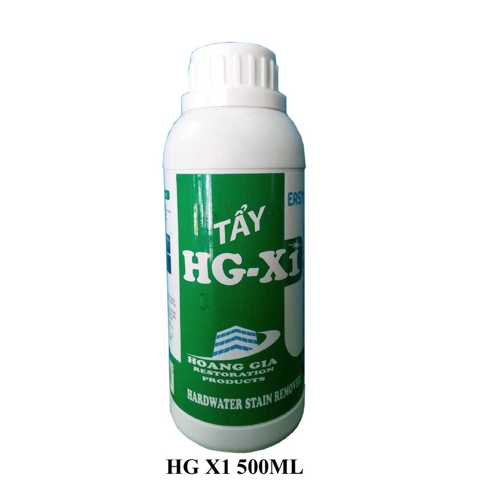 DUNG DỊCH TẨY Ố KÍNH XE HG X1 HARDWATER STAIN REMOVER 500 ML - HG X1 500ml