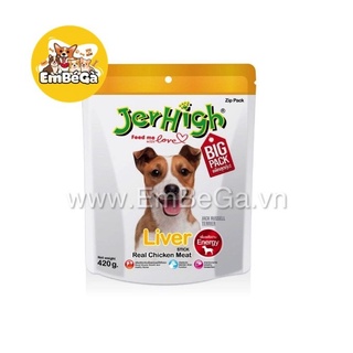 SNACK JERHIGH GÓI LỚN JUMBO 420G