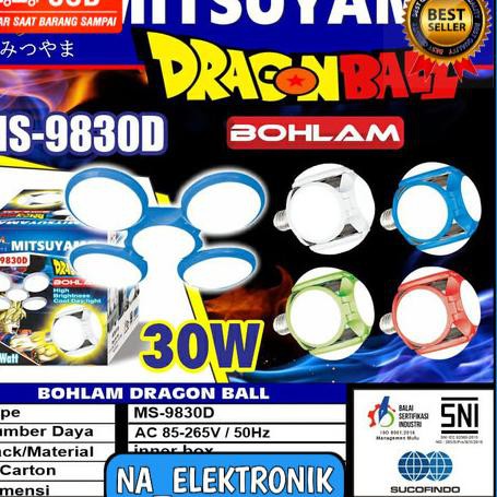 Bóng Đèn Led Hình Dragon Ball Ms 9830d 30w