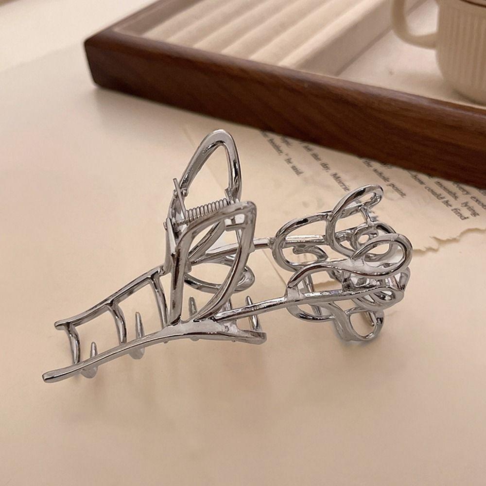 Kẹp Tóc Hoa Hồng Ngọt Ngào Cho Nữ|Kẹp Tóc Hình Hoa / Cá Mập Độc Đáo Thời Trang Cho Nữ