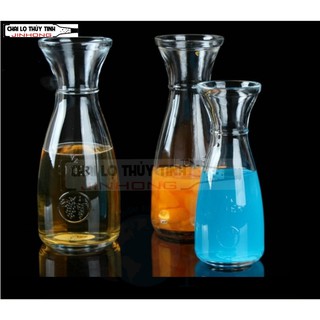 Ly Thủy Tinh Eo Trà Sữa 350ml