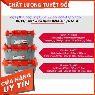 Giảm giá Hộp nhựa đựng đồ nghề Yato Cực Shok
