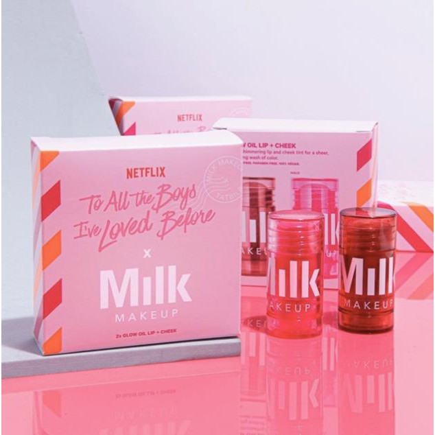 Má hồng dạng thanh MILK MAKEUP Glow Oil Lip + Cheek Màu Glimmer