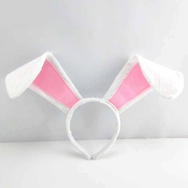 Băng Đô Cài Tóc Hình Tai Thỏ Phong Cách Lolita Dễ Thương Cho Bé Gái