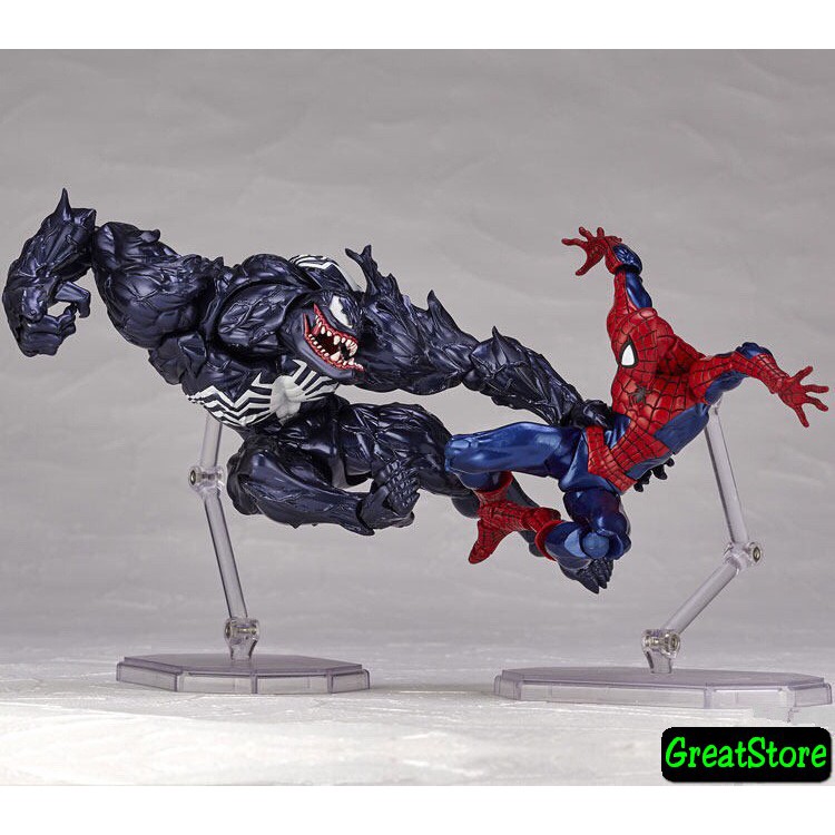 ( CHẤT, HÀNG CÓ SẴN ) MÔ HÌNH SPIDER MAN, VENOM phong cách YAMAGUCHI AVENGERS FIGMA CỬ ĐỘNG ĐƯỢC