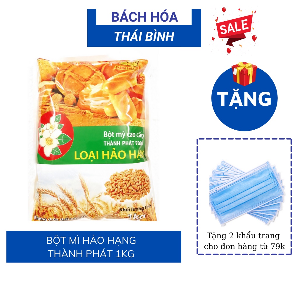Bột mì hảo hạng Thành Phát 500G - 1KG/ BỘT MÌ