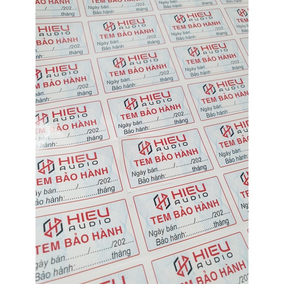 1000 TEM VỠ BẢO HÀNH, TEM VỠ NIÊM PHONG HÀNG HÓA, THIẾT KẾ THEO YÊU CẦU