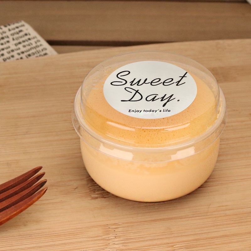 Set 10 hộp mousse vuông, tim, oval mini kèm nắp