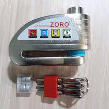 [HCM]Ổ khóa đĩa xe máy có báo động