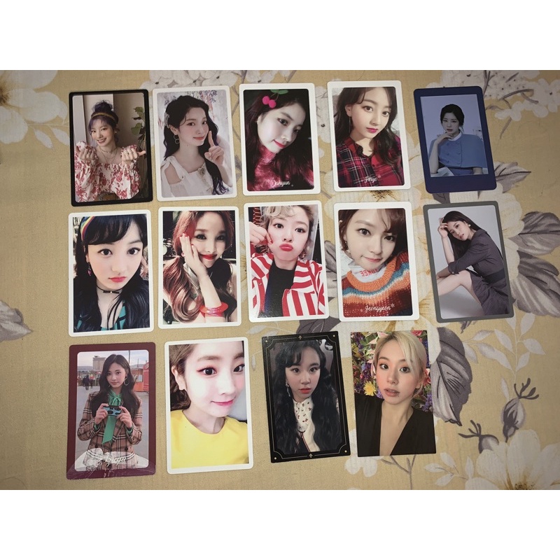 Ảnh card nhóm Twice chính hãng