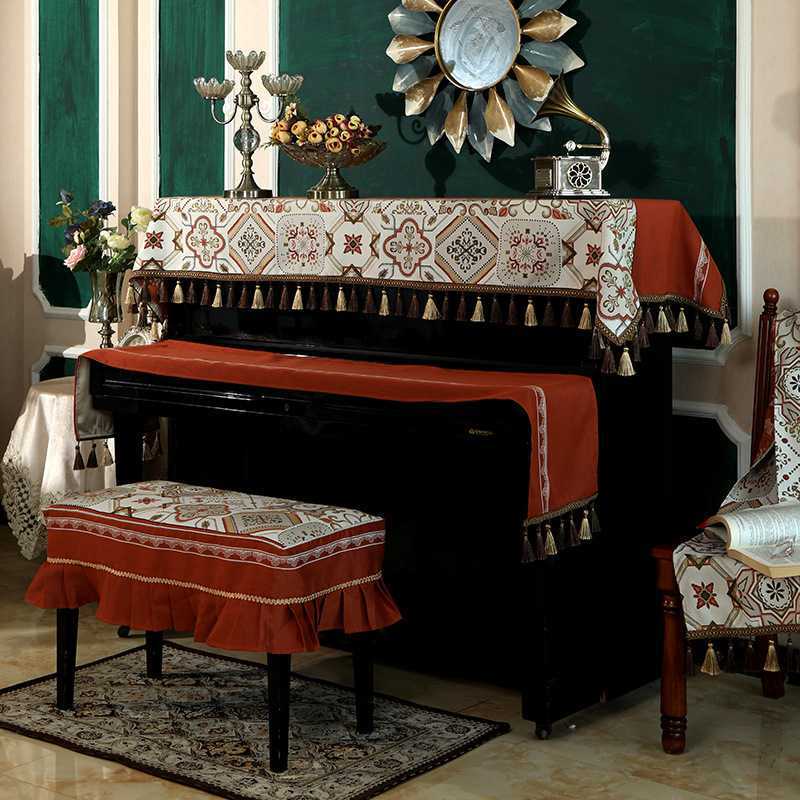 Khăn Phủ Piano Chất Vải Bông Tự Nhiên MF01