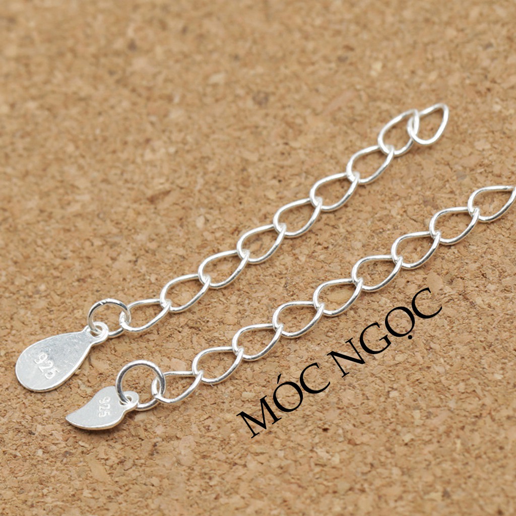 Phụ kiện Charm bạc Chuỗi tua ( móc ngọc )
