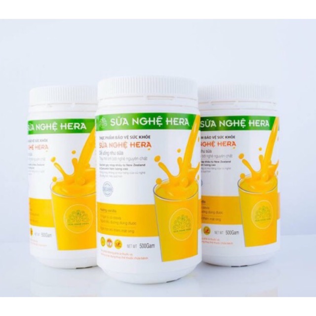 Combo Sữa Nghệ Hera - Đẹp da mờ nám (1kg)
