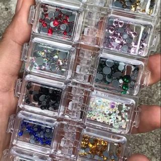 Đá khay mix 12 mầu đẹp