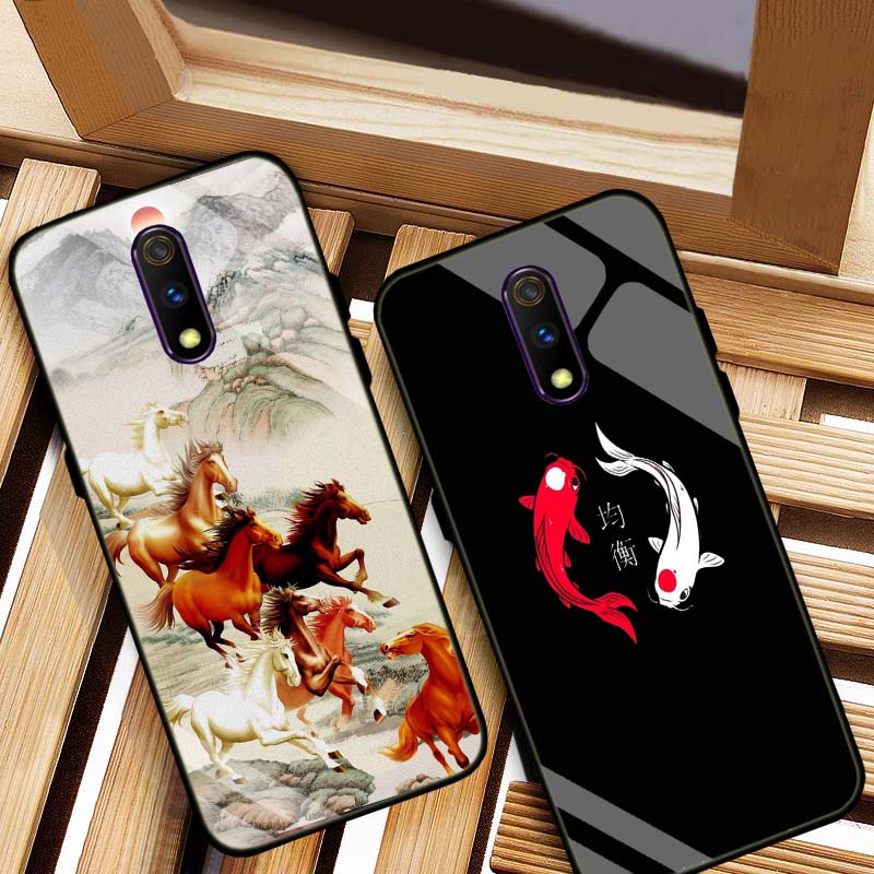 Ốp Lưng Realme X/ Oppo K3 Mặt kính cường lực Cao Cấp, Sang Trọng thiết kế Độc Quyền