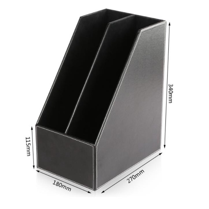 Giá Đỡ Tài Liệu Để Bàn Bằng Gỗ 2 Ngăn Tiện Dụng