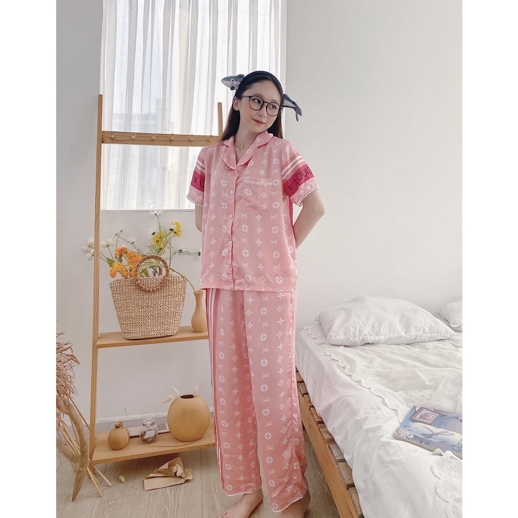 ĐỒ BỘ  𝓢𝓪𝓵𝓮 𝓼𝓸̂́𝓬[𝘼̉𝙣𝙝 𝙩𝙝𝙖̣̂𝙩 + 𝙑𝙞𝙙𝙚𝙤] vải Lụa Hàn Quốc siêu mềm mát