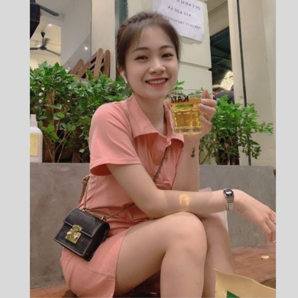 Đầm Polo Nữ Trơn Chất Borip 🦋 Váy Nữ Body Dáng Ngắn 5 Màu 🦋