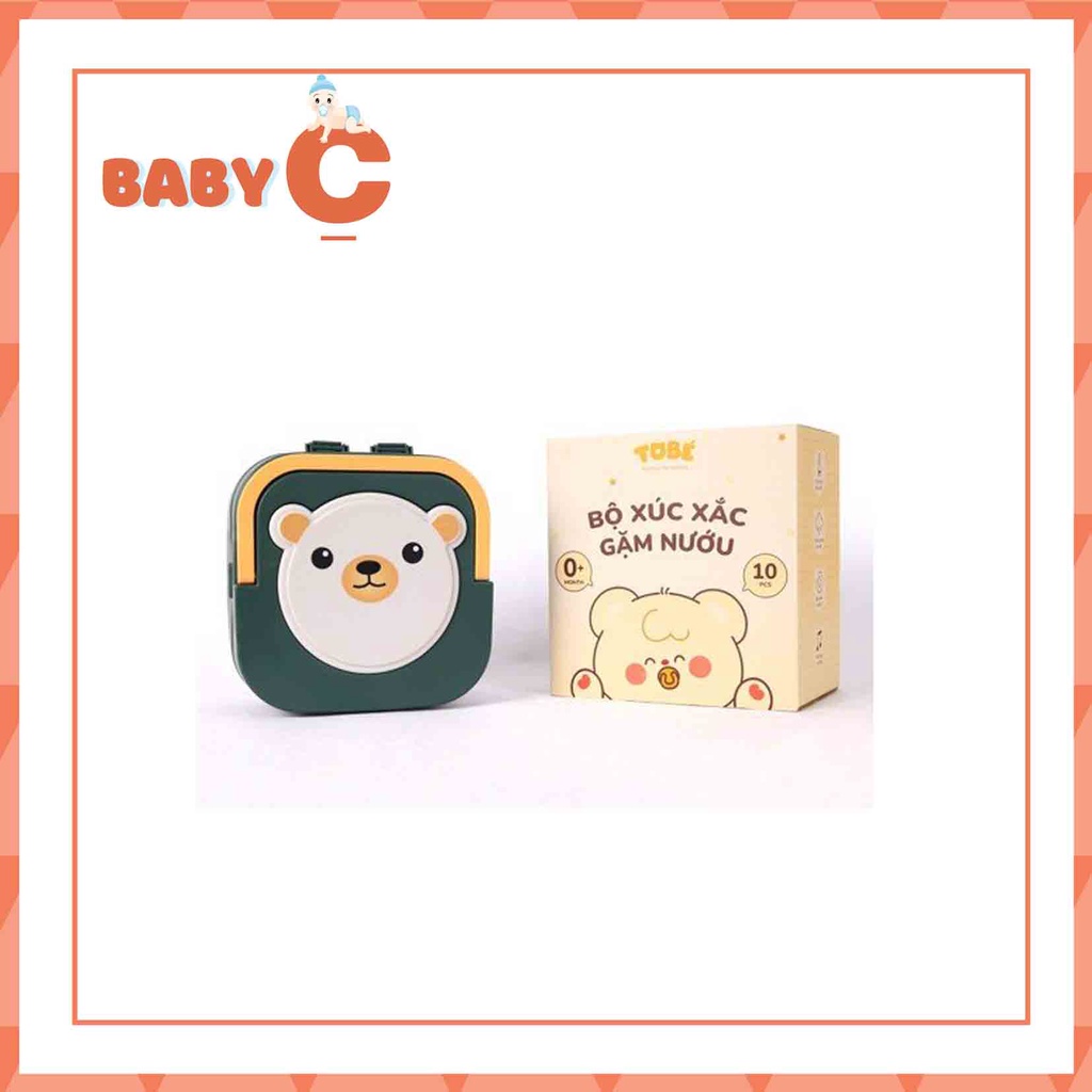 Bộ xúc xắc gặm nướu ToBé hình ngộ nghĩnh chất liệu Silicon và nhựa ABS cao cấp an toàn cho bé-BaByC