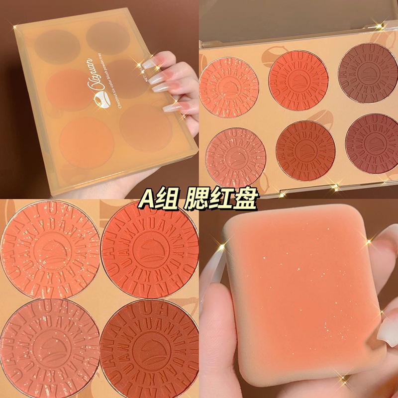 (Hàng Mới Về) Bảng Phấn Má Hồng Xiyuan1027 Màu Sắc Tự Nhiên | BigBuy360 - bigbuy360.vn