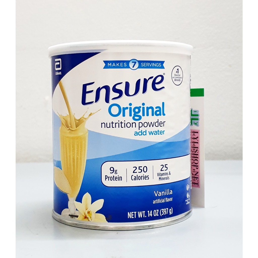 Sữa bột Ensure ® Powder 397g (Abbott Hoa Kỳ) 𝐌𝐲̃
