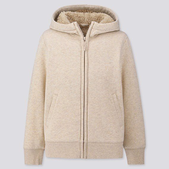 Áo nỉ lót lông cừu #Uniqlo Kids Nhật Bản