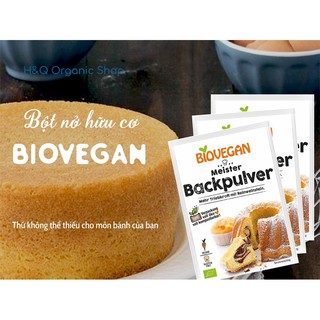 Bột nở hữu cơ BioVegan 17gr (không muối nhôm độc hại)