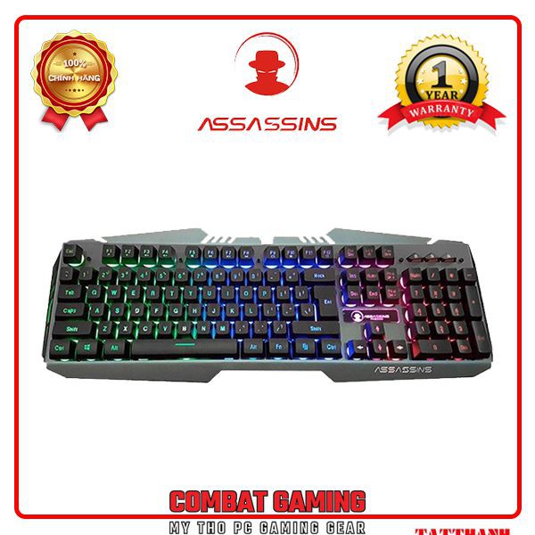 Bàn phím ASSASSINS AK8000 RGB