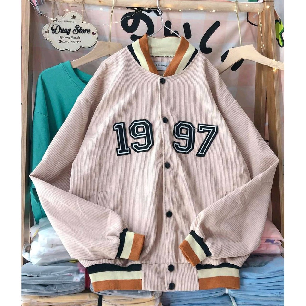 [Ảnh thật] Áo khoác Basic Nhung Gân form rộng cực đẹp CAMA Store N 1997 | BigBuy360 - bigbuy360.vn