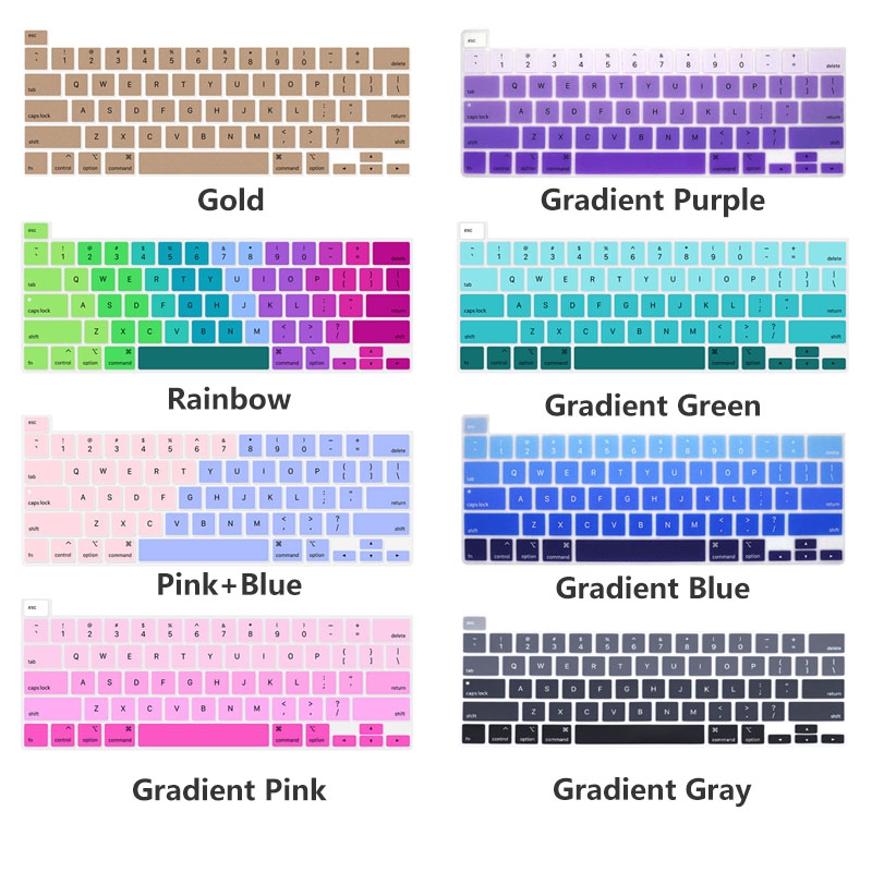 Miếng dán bảo vệ bàn phím 2021 thích hợp cho Macbook Air 13 inch M2 A2681 Pro 14 M1 Pro Max 13 16 inch 2020 2019 A2289 Retina 13 16 inch