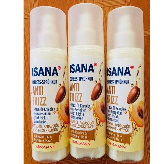 Xịt Dưỡng Tóc ISANA (Hàng chuẩn Đức)