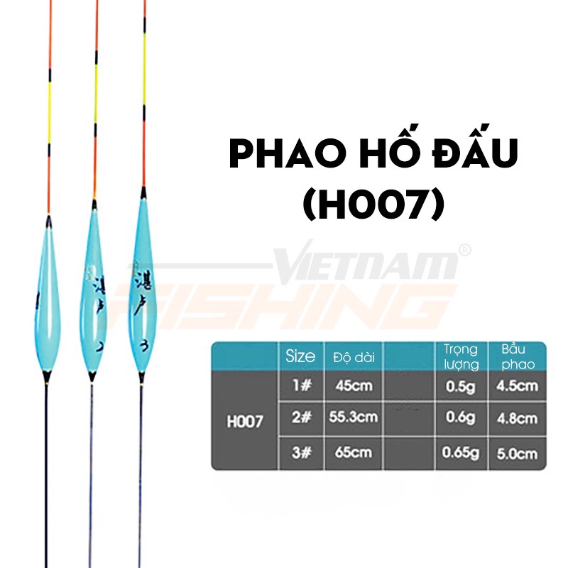 Phao Câu Đài Cao Cấp Nano, Phao Nano Hua,