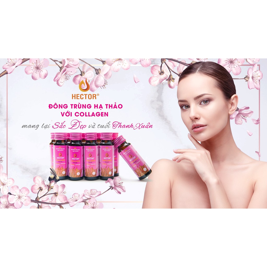[Chính hãng] Hector collagen trẻ hoá nhanh, đẹp da, mờ nám | Thế Giới Skin Care