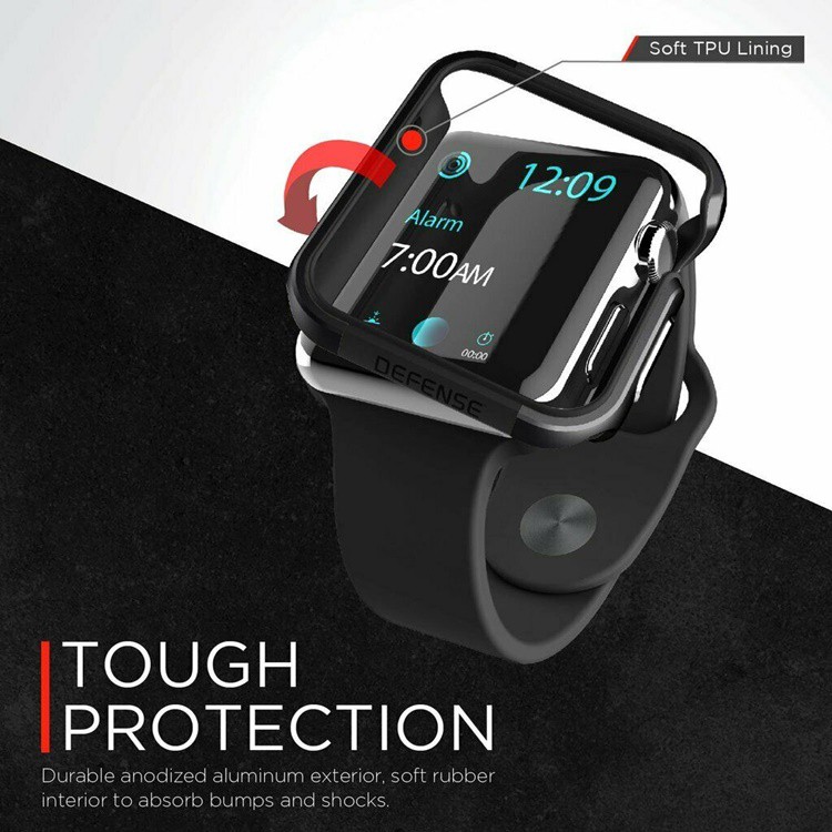 Ốp viền Bumper XDoria Defense Edge Apple Watch (chính hãng XDoria)