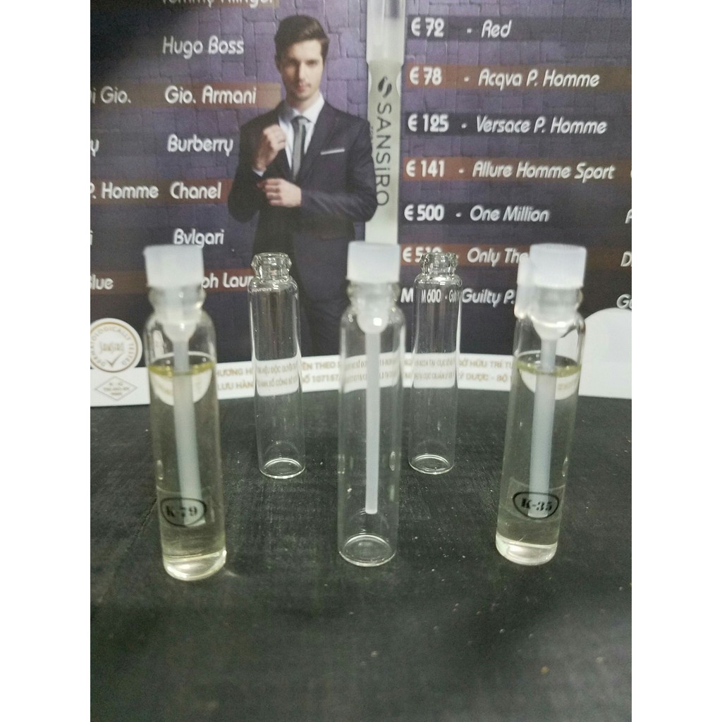 Combo 10 mẫu thử nước hoa Sansiro 1ml cho nữ | Thế Giới Skin Care