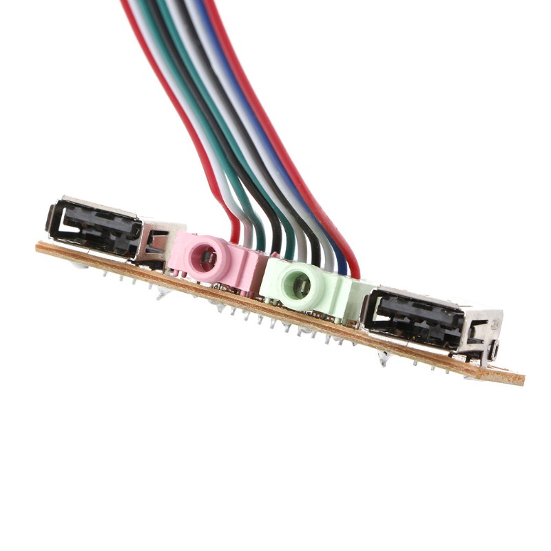 Bảng Mạch Âm Thanh 2 Cổng Usb 2.0 Cho Máy Tính