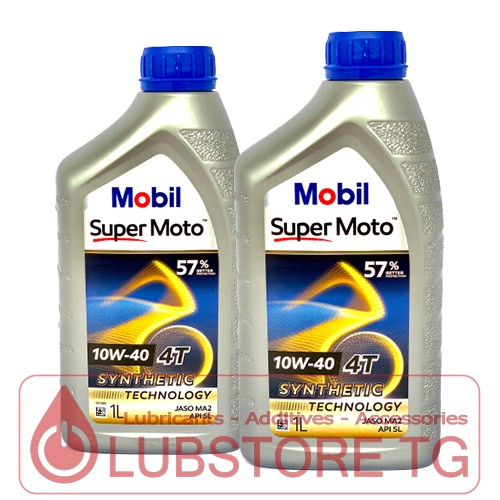 Nhớt MOBIL SYNTHETIC TECHNOLOGY 10w40 4T chính hãng, nhập khẩu từ SINGAPORE